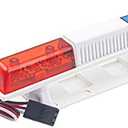 ShareGoo Simulation RC Car Police Lights Night Flash LED Light Lamp Roof Light Decoration Compatible with Traxxas HSP HPI Tamiya 4WD Axial Arrma 1/10 1/8 RC Rally Cars Truck