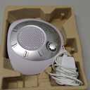 Homedics SoundSleep White Noise Machine, Silver, Small Travel Size with 6 Relaxing Nature Sounds, Portable Therapy for Home, Office, Nursery, Auto-Off Timer