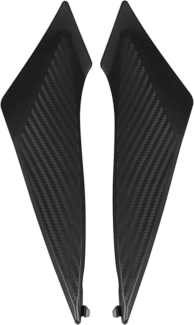 Left & Right Gas Tank Side Panel Cover Fairing Black Compatible with Suzuki GSXR600 GSXR750 G-SXR 600 750 2011-2015 K11