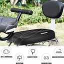 TOPCABIN Bicycle Manned Cushion Mountain Bike Back Shelf Seat Cushion Manned Comfortable Saddle Children Back Seat