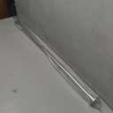 BRIOFOX Industrial Shower Curtain Rod - Never Rust Non-Slip 43-72 Inch 304 Stainless Steel, Brushed Nickel