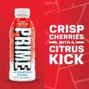 PRIME Hydration CHERRY FREEZE, Sports Drinks with Coconut Water, Electrolyte Enhanced to Replenish Fluids, Zero Added Sugar, B Vitamins, Antioxidants, Made with Natural Flavors, 16.9 Fl Oz 12 Pack (EXP 09/15/27)
