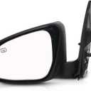 For Toyota Corolla Mirror 2014-2019 Driver Side Manual Folding | Power | Heated | Paintable TO1320294 | 8791002F91C0