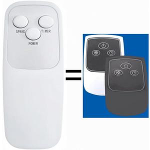 AWO Replacement Remote Control for Lasko 2033654B 2033654 A20561 A20700 1843 1844 2546 3540 3542 S18625 S18924 1646 1850 1854 1880 1885 2740 2744 3440 Cyclone Pedestal Upright Fan