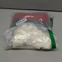 Hungdao 12 Pcs Christmas Stockings Mini Knitted Xmas Stockings Bulk 8.3 Inch Rustic Socks Double Sided Fireplace Hanging Vintage Stockings for Family Christmas Decorations(Red, Green, White)