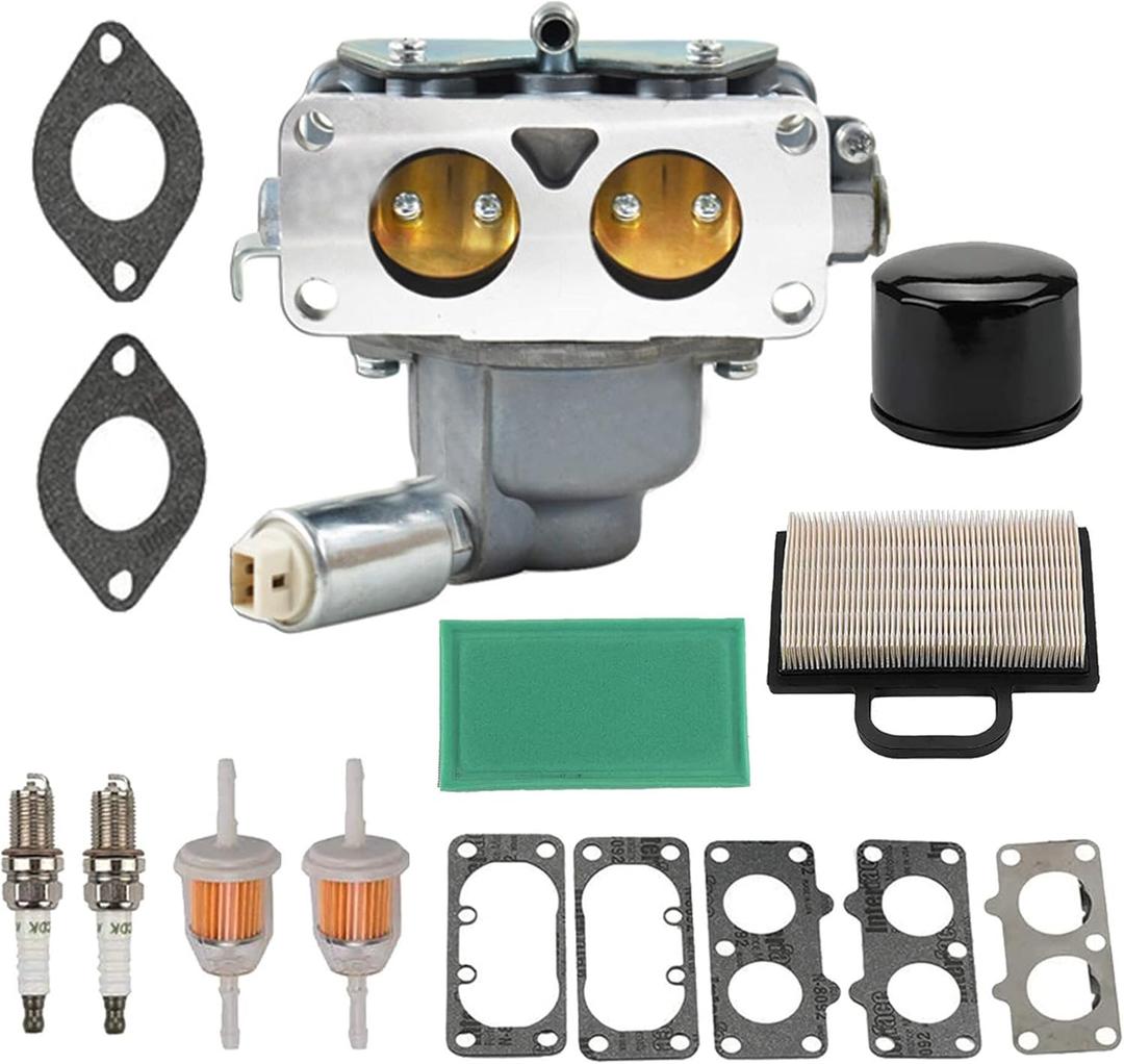 MIA10632 LA120 LA130 Carburetor Replacement for Briggs Stratton 405777 406777 407777 445677 445777 445577 791230 799230 699709 499804 20hp 21hp 23hp 24hp 25hp Models V-Twin Gas Engine Motor MIA10632 LA120 LA130 Carburetor Replacement for Briggs Stratton 405777 406777 407777 445677 445777 445577 791230 799230 699709 499804 20hp 21hp 23hp 24hp 25hp Models V-Twin Gas Engine Motor