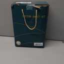 LBRO2M 1000 Thread Count 100% Cotton Sheets Set,California King Size Bed Sheet 4 Piece Sets,Long Staple,16 Inches Deep Pocket,All Season,Bedding Super Soft Comforterble Breathable,Sateen(White)