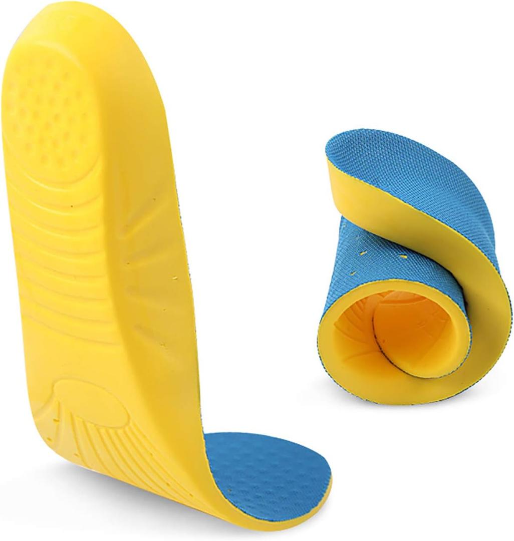 Shoe Insoles, Orthotic Insoles, Memory Foam Insoles Providing Great Shock Absorption and Cushion, Best Insoles for Men and Women for Everyday Use (M, Men's 6-9/ Women 7-11)