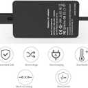 Surface Pro Charger 65W 15V 4A Surface Laptop Charger Replacement for Microsoft Surface Pro X/9/8/7/6/5/4/3 Surface Laptop1/2/3/4/5/Studio Surface Go1/2/3 Surface Book1/2/3 Power Supply Adapter