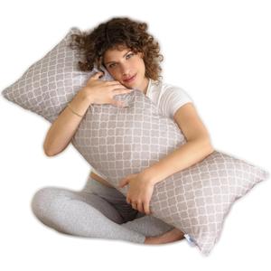 Pharmedoc Body Pillow, Pregnancy Pillows, Side Sleeper Pillow, Long, Memory Foam Pillow, Arabesque