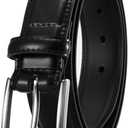CHAOREN Mens Belts Leather 1 1/8" for Gift Men - Perfect Companion to Mens Dress Shoes (36 (Fits Waist 34"-35"), Basic Black)