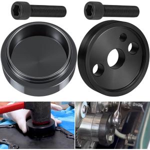1338 Front Cover Crankshaft Seal Installer &5046 Wear Sleeve Installer Tool Kit For Dodge Cummins 3.9L 5.9L 6.7L Replace OE 1338/3824498, 5046/3824500