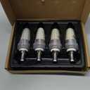 E12 LED Candelabra Bulb, 12W LED Candle Bulbs,100-Watt Light Bulbs Equivalent, Daylight White 6000K Chandelier Bulbs, E12 Candelabra Base, 85V-265V, 1200Lumens, Non-Dimmable (4 Pack)