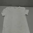 OEAK Womens T-Shirts Short Sleeve Shirts Crew Neck Basic Tees Soft Smoothing Seamless Tshirts Slim Fit Going Out Trendy Tops (White, M)