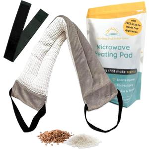 Versatile Heated Neck Wrap Microwavable - Neck Warmer Microwave Heating Pad for Shoulders, Sore Muscles - 22 Inches - 1 Pack