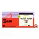 San Francisco Bay Decaf K-Cup Coffee Pods, Decaf French Roast (36 ct), Dark Roast, Commercially Compostable Single-Serve Coffee Pods, Swiss Water Process (EXP 12/30/26)