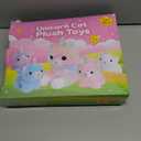 KMUYSL Toys for Ages 0-8+ Years - Plush Mommy Stuffed Animal with 4 Babies in Her Tummy, Soft Plush Toys Set, Christmas Birthday Gifts for Girls Boys, Toddler, Kids (Unicorn Cat Toys)