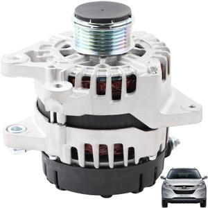 MUCO New Alternator 373002E820 Compatible with Hyundai Tucson 16-21 K-i-a Soul 2017-2019 L4 2.0L 150Amp/12Volts CW 6-Groove Pulley 21002N 21002 2624670