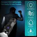 Three-Eyed Monster Mini Flash Super Power Flashlight, Thumb Flashlight Mini Flashlights, Waterproof High Lumen Portable Mini Torch LED2Pcs