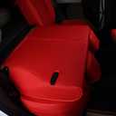 EKR Accord Car Seat Covers for Honda Accord EX-L,Touring,Sport,EX,Hybrid 2018 2019 2020 2021 2022(Rear Row 40/60 Split Backrest),Car Seat Protectors,Waterproof Automotive Seat Covers, Leather(Red)
