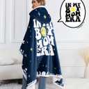 Boy Mom Wearable Blanket Hoodie, Blue Hoodie Blanket for Women, Mothers Day Birthday Gifts from Son, New Mom Gifts for Boy Mother