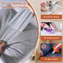 Linen Fabric Repair Tape 2 Pcs 8x12 Inch, Self Adhesive Couch Patch Repair Fabric Tape for Furniture, Linen Patch Kit for Couch, Carpet, Upholstery, Chair, Sofa, Cushion, Bag (Medium Grey)