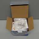 2Pack Wall Mount Holder for eero 6 Plus 6+ and eero 6 Router Mesh Wi-Fi System,Wall Mount Stand Bracket for eero 6 Plus and eero 6 tri-Band Mesh,Wall Bracket for eero 6+ Extender Router Wire Organizer (White-2PC)