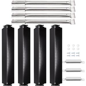 Grill Replacement Parts for Charbroil 463268008, 463268007, 463268606, 463248108, 463268706 Grill Models. Grill Heat Shields, Burner Tubes and Carryover Tube for Charbroil Replacement Parts.