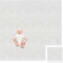 Play Platoon Non-Toxic Large Kids Play Mat, 16 Foam Mat Tiles 96 x 96 inch - Extra-Thick Interlocking Comfortable 24 x 24 in. Puzzle Baby Play Mats for Floor, Neutral Baby Play Mat Rug for Toddlers (Boho Rainbow)