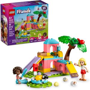 LEGO Friends Guinea Pig Playground - Building Toy Pretend Play Set for Kids, Girls and Boys, Ages 5+ - with 2 Minidolls and 2 Animal Toys - Gift Idea for Birthdays - 42640