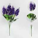 Artificial Hyacinth Wisteria Flowers Silk Wedding Home Decoration Arrangement 35x20cm Multiple Colors
