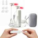 2026 Upgraded 2-in-1 Red Light Therapy Device for Ears & Nose 650nm Red Light to Relieve Ear Discomfort & Support Hearing, Soft Silicone Tips, Portable Storage Case