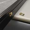 Black Shot Glass Display Case Large 61 Slots Glass Display Holder Wall Mounted Storage Shadow Box with UV Protection Acrylic Glass Door for Room Decor