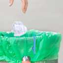 2 x Cabilock Trash Bag Clips for Trash can 50 Pcs Plastic Garbage Bag Fixing Clips Anti-Slip Clamps for Kitchen Bathroom Office Use 2.16X0.59X0.39In