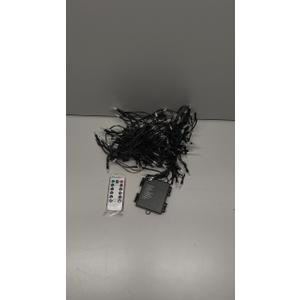 Christmas Lights 66ft 200 LED Battery Operated String Lights with Timer Memory Function or Battery Powered Waterproof Fairy Light for Indoor Outdoor Decoration (Warm White)