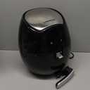 GoWISE USA 1700-Watt 5.8-QT 8-in-1 Digital Air Fryer with Recipe Book, Black