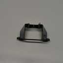 Zonon 1 Pack Ceiling Fan Mounting Bracket Ceiling Fan Mounting Kits for Cathedral Canopy Living Room, Black (Without Wire)