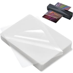 50 PackThermal Laminating Pouches, 9 x 11.5 Inches, 5 Mil Thick Clear Laminating Sheets