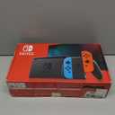 Nintendo Switch with Neon Blue and Neon Red JoyCon