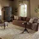 Loloi Amber Lewis Honora Collection HON-01 Khaki/Beige 2'-7" x 8'-0" Runner Rug