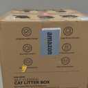 Meowant Self Cleaning Litter Box, Automatic Litter Box Self Cleaning with APP Control, 75L Extra Large Open Low Entry Smart Cats Litter Boxs for Multi-Cat Compatible Senior Cats Large Cats