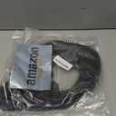 Eversimpleinc Black 1 to 4 Splitter Extension Cord (Combined 31 FT, End to End 13 FT), 3 Prong Plug with 4 Extended Outlets, with Weatherproof Covers for Indoor and Outdoor