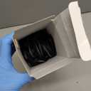 AmazerBath Loofah Sponge 75g/Piece, Loofah for Men Body Scrubber - Bath Sponge Loofa Set of 4 Black (Large)