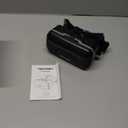 TECKNET VR Headset for Phone, Virtual Reality Headsets with HD 110FOV Anti-Blue Light Lenses & Adjustable Gears, 3D VR Headset for Kids Compatible iPhone Samsung Android 4.7-7.2" - Black