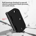 30 Pack Ball Bearing Matte Black Door Hinges 3.5 Inch 5/8" Radius Round Squeak Free Interior 3-1/2"Flat Bifold Standard Bedroom Indoor for Doors 3 " House Home Decor Improvement Accessories Hardware