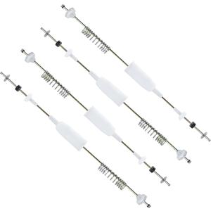 AJK72989704 4902EA1002Q AJK72989701 Washer Suspension Rods Kit (4 Pcs) Fit for LG Replace WT1301CW WT1501CW WT1701CV WT5270CW WT5480CW WT5680HVA WT5680HWA