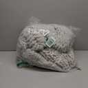 Chunky Knit Blanket Throw 40"*60", Hand Knitted Warm Chenille Throw Blanket, Home Decor Soft Thick Yarn Cable Knit Blanket, Soft Breathable Fleece Banket Christmas for Couch Bed Sofa Best Gift (Gray)