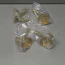 Wall Hooks 4 Pcs Towel Hook Coat Hooks Heavy Duty Thick Bath Robe Hooks Wall Mount Hooks for Bathroom Kitchen Hotel Bearing 25kg (Gold)