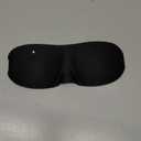 Comfortable Memory Foam Sleep Covers 3D Eye Mask Portable Blindfold Travel Eyepatch Eye CareTools (Black)