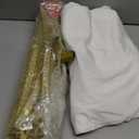 7.2 FT Wedding Arch Backdrop Stand and Cover Set | Metal Backdrop Arch Stand, Balloon Stand, Water Bags | Party, Bridal Show, Birthday, Baby Shower Decorations (White Cover)